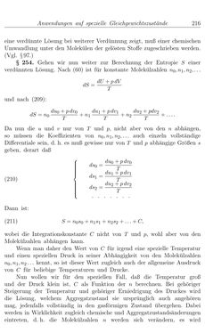 Image of the Page - 216 - in Vorlesungen über Thermodynamik