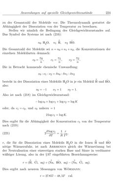 Image of the Page - 224 - in Vorlesungen über Thermodynamik