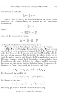 Image of the Page - 226 - in Vorlesungen über Thermodynamik
