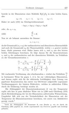 Image of the Page - 227 - in Vorlesungen über Thermodynamik