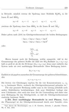 Image of the Page - 229 - in Vorlesungen über Thermodynamik