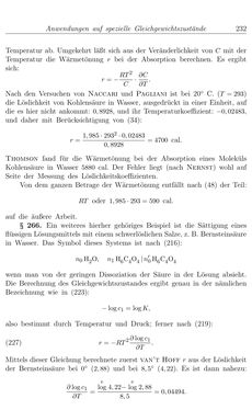 Bild der Seite - 232 - in Vorlesungen über Thermodynamik