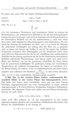 Bild der Seite - 234 - in Vorlesungen über Thermodynamik