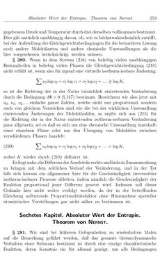 Image of the Page - 253 - in Vorlesungen über Thermodynamik