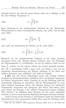 Bild der Seite - 257 - in Vorlesungen über Thermodynamik