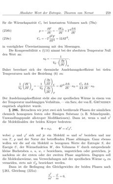 Bild der Seite - 259 - in Vorlesungen über Thermodynamik