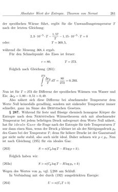 Bild der Seite - 261 - in Vorlesungen über Thermodynamik