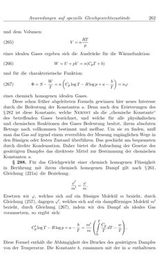 Bild der Seite - 262 - in Vorlesungen über Thermodynamik
