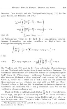 Bild der Seite - 269 - in Vorlesungen über Thermodynamik