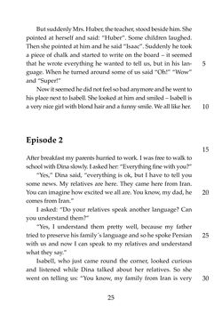 Image of the Page - 25 - in Tina and Amir & Ella - English