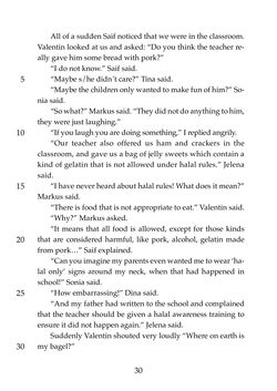 Image of the Page - 30 - in Tina and Amir & Ella - English