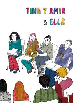 Image of the Page - Einband vorne - in Tina y Amir & Ella - Spanish