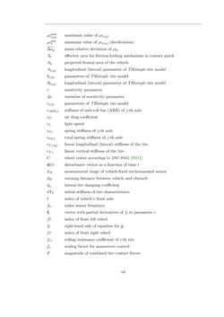 Bild der Seite - XII - in Maximum Tire-Road Friction Coefficient Estimation