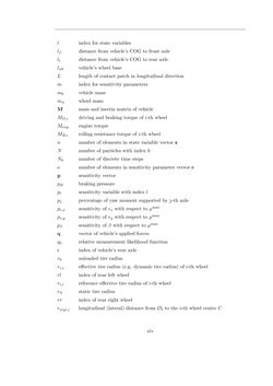 Bild der Seite - XIV - in Maximum Tire-Road Friction Coefficient Estimation