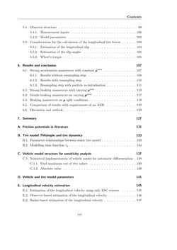 Bild der Seite - XXI - in Maximum Tire-Road Friction Coefficient Estimation
