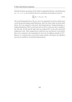 Bild der Seite - 106 - in Maximum Tire-Road Friction Coefficient Estimation