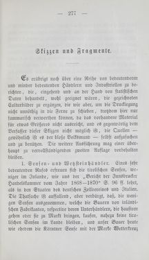Bild der Seite - 277 - in Tiroler Volkstypen - Beiträge zur Geschichte der Sitten und Kleinindustrie in den Alpen