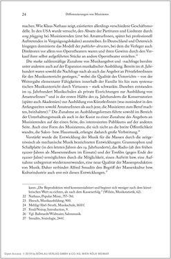 Image of the Page - 24 - in Über die Produktion von Tönen - Beziehungen von Arbeit und Musizieren, Österreich 1918 – 1938