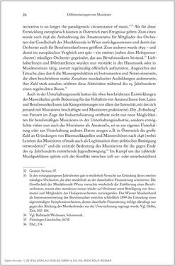 Image of the Page - 26 - in Über die Produktion von Tönen - Beziehungen von Arbeit und Musizieren, Österreich 1918 – 1938
