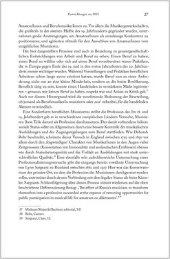 Image of the Page - 27 - in Über die Produktion von Tönen - Beziehungen von Arbeit und Musizieren, Österreich 1918 – 1938