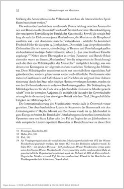 Image of the Page - 32 - in Über die Produktion von Tönen - Beziehungen von Arbeit und Musizieren, Österreich 1918 – 1938