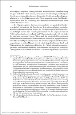 Image of the Page - 36 - in Über die Produktion von Tönen - Beziehungen von Arbeit und Musizieren, Österreich 1918 – 1938