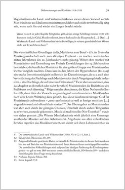 Bild der Seite - 39 - in Über die Produktion von Tönen - Beziehungen von Arbeit und Musizieren, Österreich 1918 – 1938