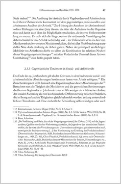 Bild der Seite - 47 - in Über die Produktion von Tönen - Beziehungen von Arbeit und Musizieren, Österreich 1918 – 1938