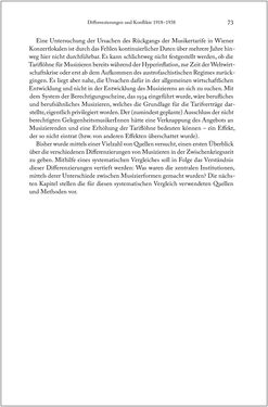 Bild der Seite - 73 - in Über die Produktion von Tönen - Beziehungen von Arbeit und Musizieren, Österreich 1918 – 1938