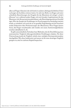Bild der Seite - 86 - in Über die Produktion von Tönen - Beziehungen von Arbeit und Musizieren, Österreich 1918 – 1938