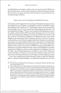 Bild der Seite - 100 - in Über die Produktion von Tönen - Beziehungen von Arbeit und Musizieren, Österreich 1918 – 1938