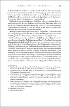 Bild der Seite - 115 - in Über die Produktion von Tönen - Beziehungen von Arbeit und Musizieren, Österreich 1918 – 1938