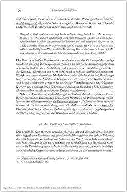 Bild der Seite - 120 - in Über die Produktion von Tönen - Beziehungen von Arbeit und Musizieren, Österreich 1918 – 1938