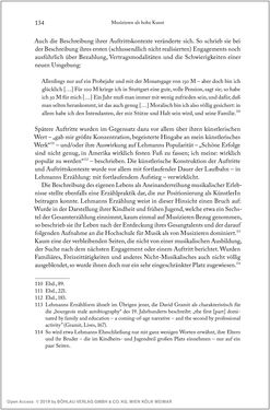 Bild der Seite - 134 - in Über die Produktion von Tönen - Beziehungen von Arbeit und Musizieren, Österreich 1918 – 1938