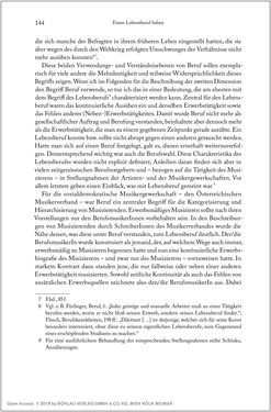 Image of the Page - 144 - in Über die Produktion von Tönen - Beziehungen von Arbeit und Musizieren, Österreich 1918 – 1938