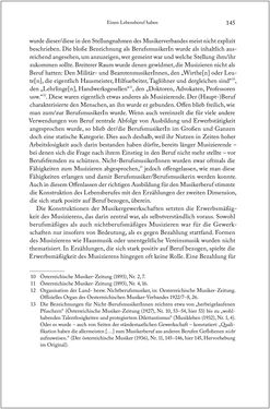 Image of the Page - 145 - in Über die Produktion von Tönen - Beziehungen von Arbeit und Musizieren, Österreich 1918 – 1938