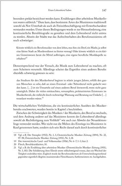 Image of the Page - 147 - in Über die Produktion von Tönen - Beziehungen von Arbeit und Musizieren, Österreich 1918 – 1938