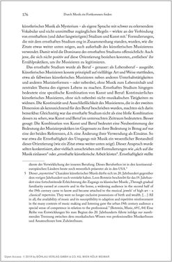 Bild der Seite - 176 - in Über die Produktion von Tönen - Beziehungen von Arbeit und Musizieren, Österreich 1918 – 1938
