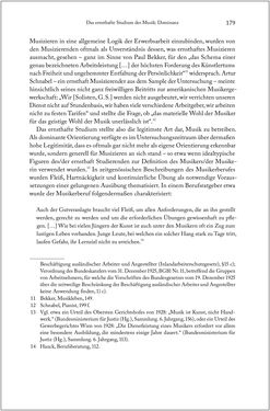 Image of the Page - 179 - in Über die Produktion von Tönen - Beziehungen von Arbeit und Musizieren, Österreich 1918 – 1938