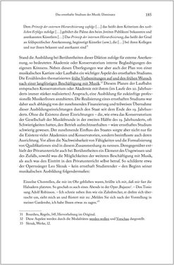 Image of the Page - 185 - in Über die Produktion von Tönen - Beziehungen von Arbeit und Musizieren, Österreich 1918 – 1938