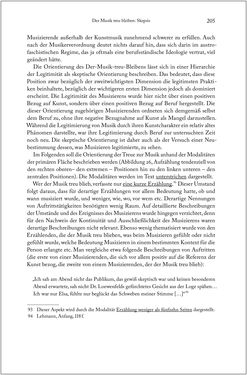 Image of the Page - 205 - in Über die Produktion von Tönen - Beziehungen von Arbeit und Musizieren, Österreich 1918 – 1938