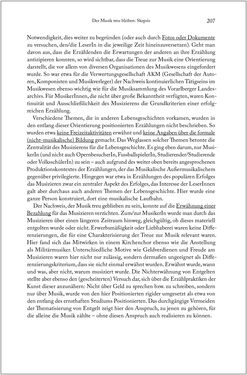 Image of the Page - 207 - in Über die Produktion von Tönen - Beziehungen von Arbeit und Musizieren, Österreich 1918 – 1938