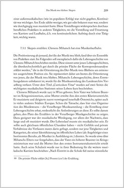 Image of the Page - 209 - in Über die Produktion von Tönen - Beziehungen von Arbeit und Musizieren, Österreich 1918 – 1938