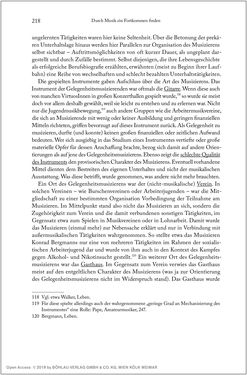 Image of the Page - 218 - in Über die Produktion von Tönen - Beziehungen von Arbeit und Musizieren, Österreich 1918 – 1938