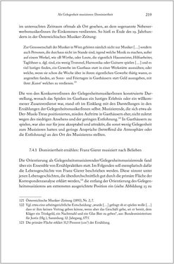 Image of the Page - 219 - in Über die Produktion von Tönen - Beziehungen von Arbeit und Musizieren, Österreich 1918 – 1938