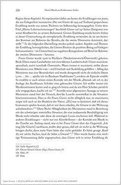 Image of the Page - 220 - in Über die Produktion von Tönen - Beziehungen von Arbeit und Musizieren, Österreich 1918 – 1938
