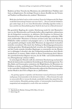 Image of the Page - 231 - in Über die Produktion von Tönen - Beziehungen von Arbeit und Musizieren, Österreich 1918 – 1938