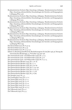 Image of the Page - 245 - in Über die Produktion von Tönen - Beziehungen von Arbeit und Musizieren, Österreich 1918 – 1938