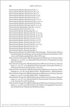 Image of the Page - 248 - in Über die Produktion von Tönen - Beziehungen von Arbeit und Musizieren, Österreich 1918 – 1938