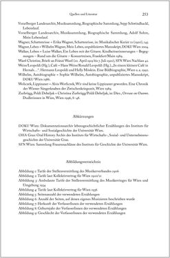 Image of the Page - 253 - in Über die Produktion von Tönen - Beziehungen von Arbeit und Musizieren, Österreich 1918 – 1938